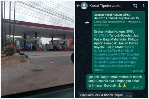 Penyalahgunaan BBM Subsidi Jenis Solar di SPBU 44.573.12 Tanduk-Boyolali Belum Ada Tindakan Tegas Dari Polres Boyolali, Ada Apa?’