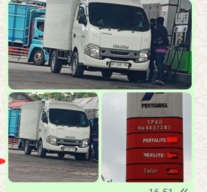 Virall SPBU 44.573.03 jadi lahan subur ngangsu solar subsidi diduga milik oknum anggota TNI aktif polres Boyolali terkondisi