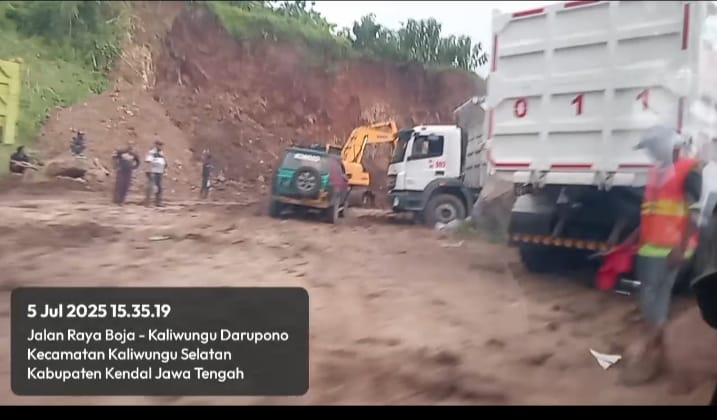 Galian C Di Wilayah Kecamatan Singorojo Di Duga Tak Berijin Atau Ilegal, Aparat Penegak Hukum Polres Kendal Seakan Tutup Mata