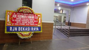 Karangan Bunga Kritik Pejabat DCKTR Bekasi, RJN Bekasi Raya: Segera Evaluasi Kinerja dan Transparansi Layanan