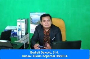 Budieli Dawolo, S.H, Minta Polres Nias Agar Terlapor Dugaan Penggelapan Di Koperasi OSSEDA Segera Ditersangkakan