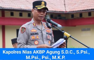 Kapolres Nias Pimpin Upacara Sertijab, Tegaskan Personil Meningkatkan Keimanan & Ketakwaan