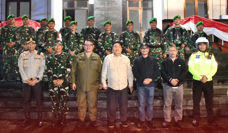Ciptakan Kondisi Kamtibmas Yang Kondusif, Polres Nias TNI Dan Pemerintah Gelar Patroli Bersama