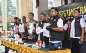 Pabrik Tembakau Sintetis di Cikarang Berhasil Digerebek Polisi, 9 Orang Pelaku Diamankan