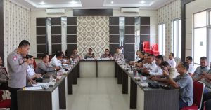 Perkuat Sinergitas Kepada Wartawan,  Polres Nias Gelar Coffee Morning Bersama Wartawan