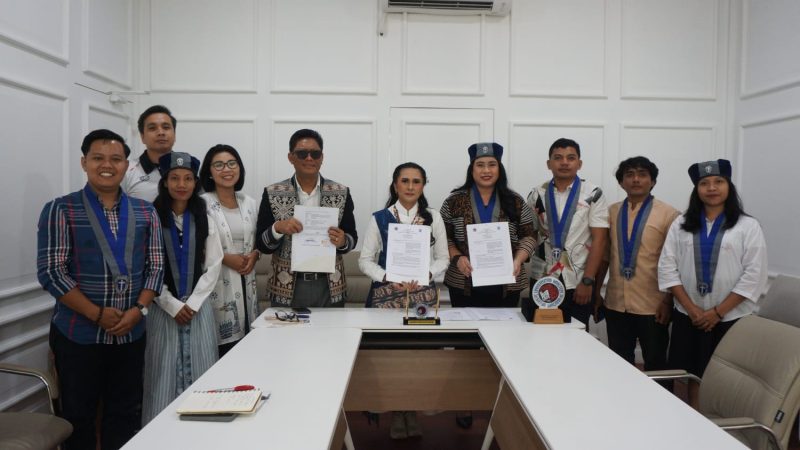 GMKI – UKSW Teken MOU Beasiswa Magister dan Doktoral Dalam 5 Tahun : Komitmen Melahirkan Kader Unggul dan Berdaya Saing.