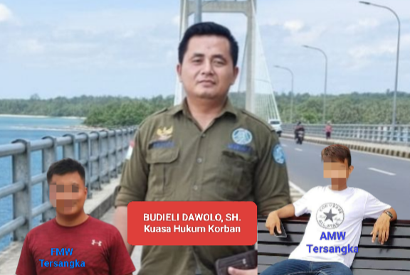 2 Tersangka Kasus Penganiayaan Di Lolofaoso Ditahan Polisi,  Budieli Apresiasi Kinerja Kapolres Nias Dan Kapolsek Hiliduho